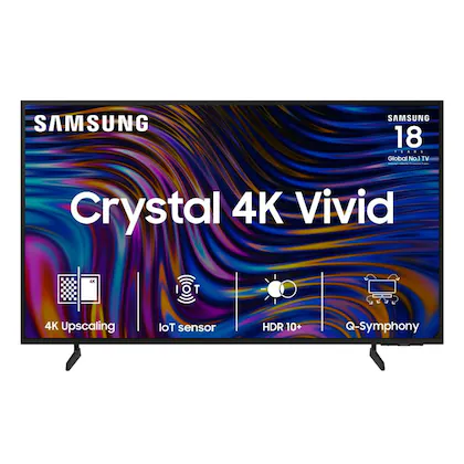 Samsung 125 cm (50 inches) D Series Crystal 4K Vivid Ultra HD Smart LED TV UA50DUE70BKLXL (Black)